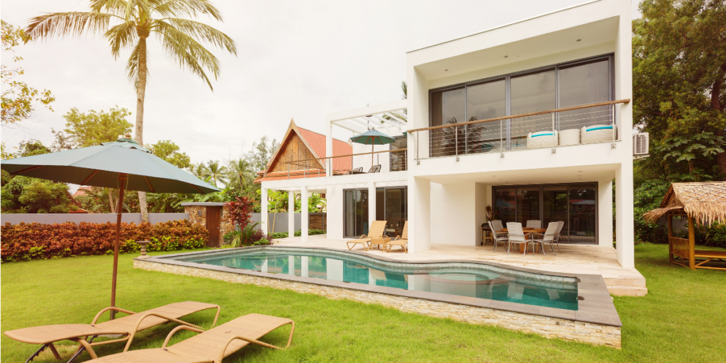 Luxe vakantiewoningen